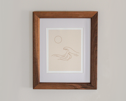 Minimalist Waves 8x10" Art Print (3)