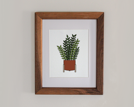 Potted Plant 5 8x10" Art Print (3)