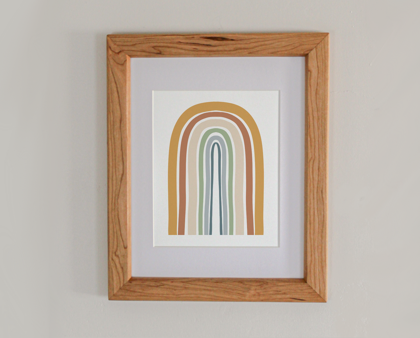 Happy Rainbow 8x10" Art Print