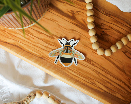 Betty the Bee Sticker, 3x2.42" (10)