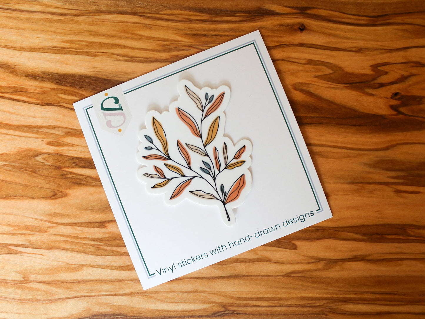 Botanical Sticker, 2.4x3" (10)