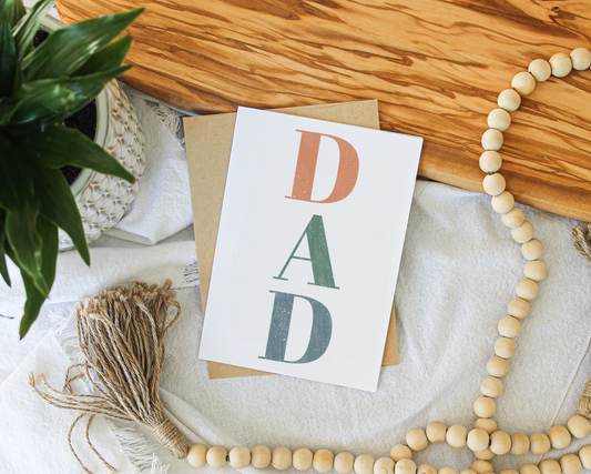 Bold Dad Father's Day Card