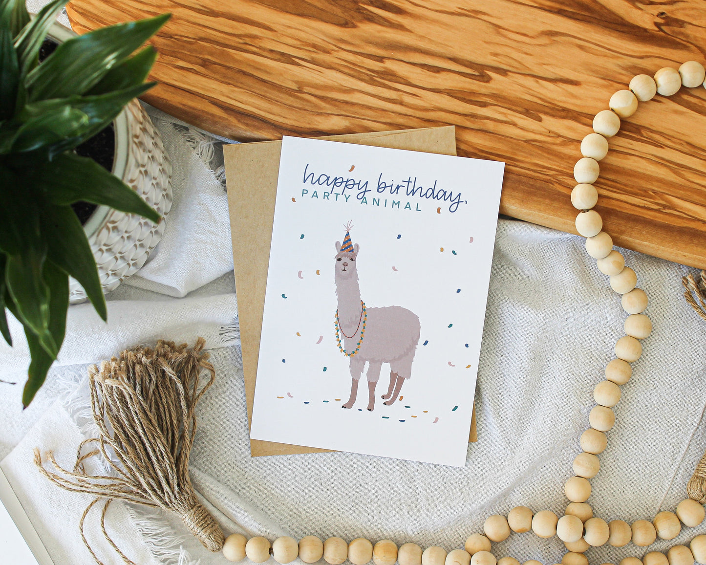 Llama Party Animal Card (6)