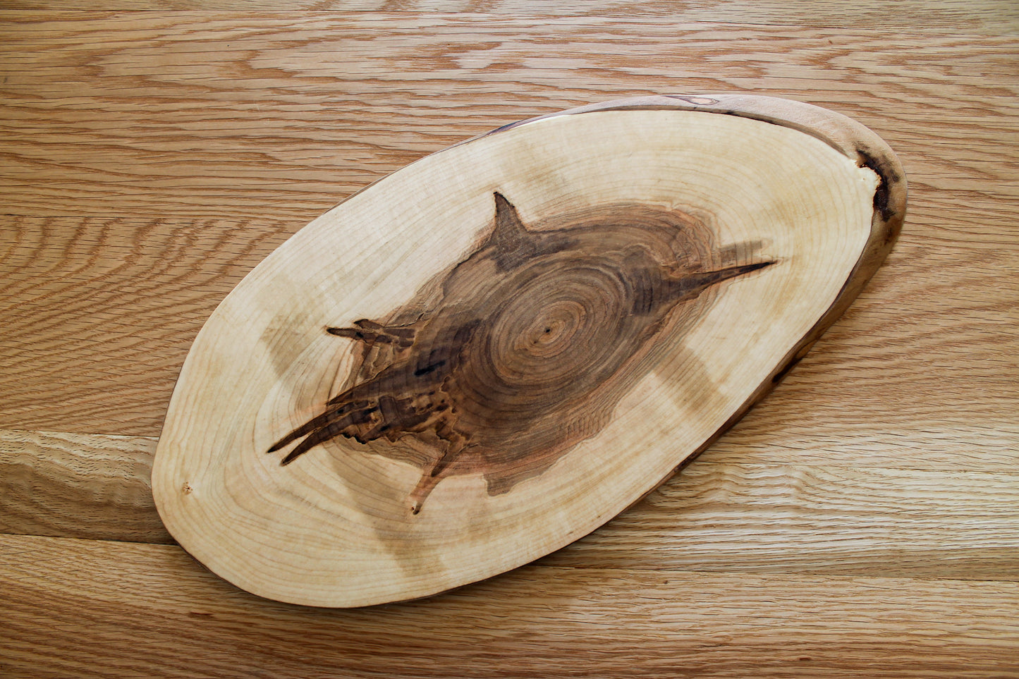 Large Oval Serving Board | Maple 012