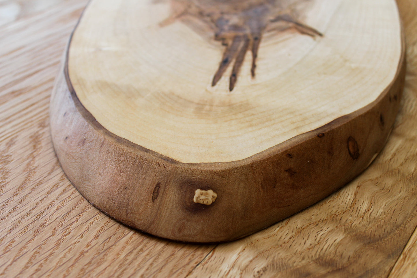 Large Oval Serving Board | Maple 012