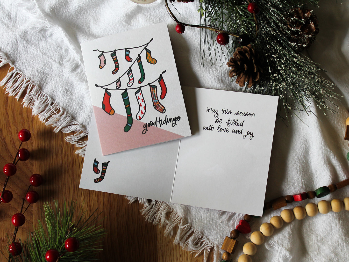 Stockings Holiday Card | 2023 Christmas Card Collection